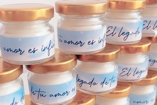 Velas personalizadas al por mayor con diseños y nombres